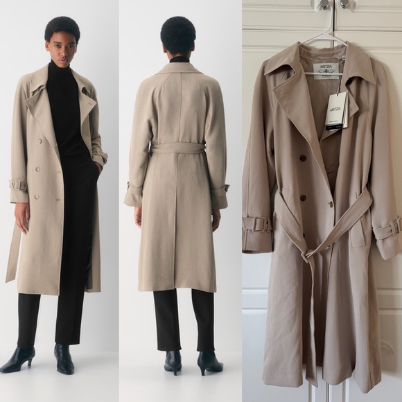 Aritzia Jackets & Blazers - Aritzia The Magnolia Trench Coat CREPETTE